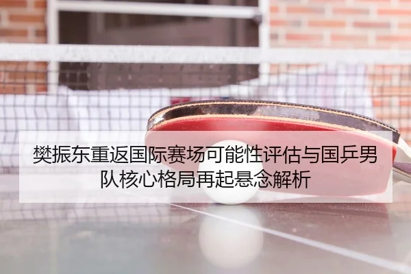 樊振东重返国际赛场可能性评估与国乒男队核心格局再起悬念解析